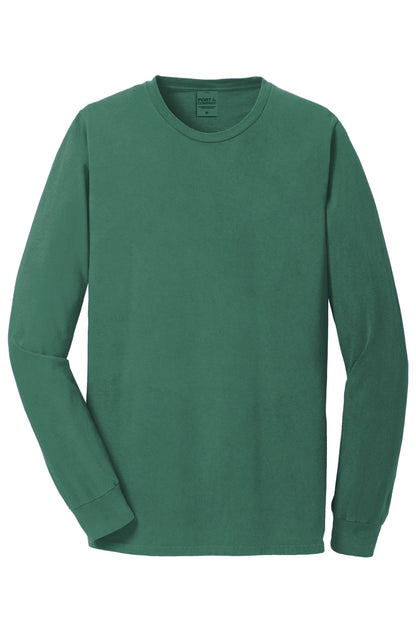 Port & Co Beach Wash Garment-Dyed Long Sleeve Tee PC099LS