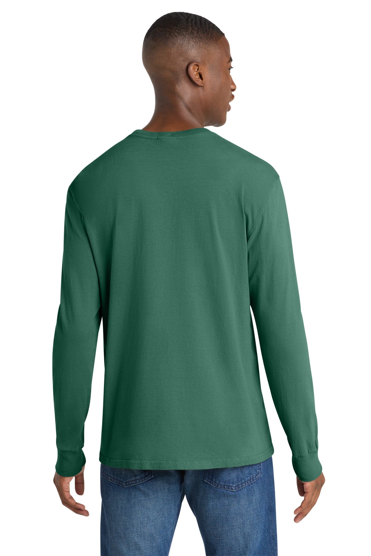 Port & Co Beach Wash Garment-Dyed Long Sleeve Tee PC099LS