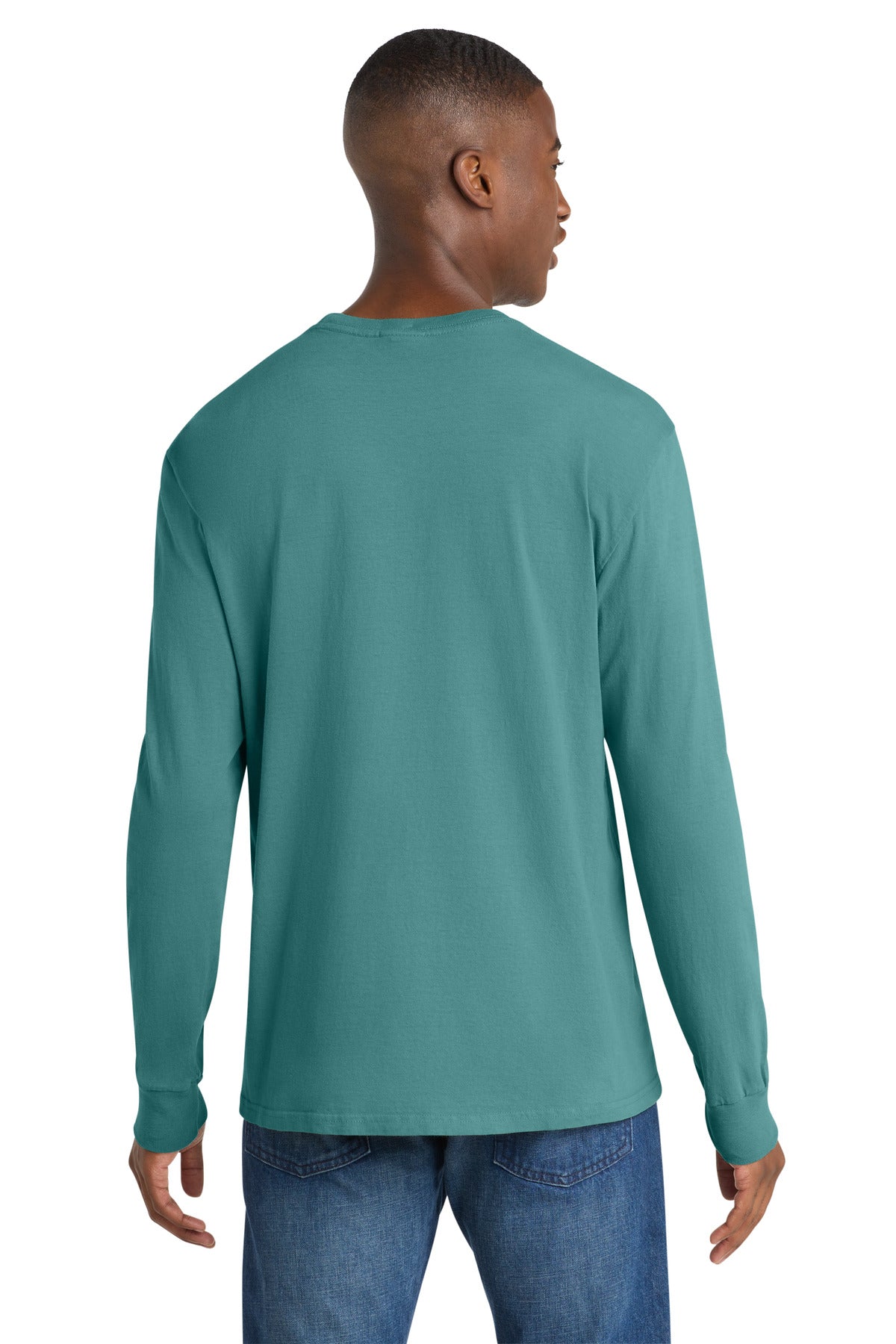 Port & Co Beach Wash Garment-Dyed Long Sleeve Tee PC099LS