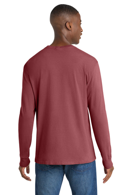 Port & Co Beach Wash Garment-Dyed Long Sleeve Tee PC099LS