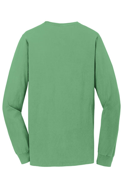 Port & Co Beach Wash Garment-Dyed Long Sleeve Tee PC099LS