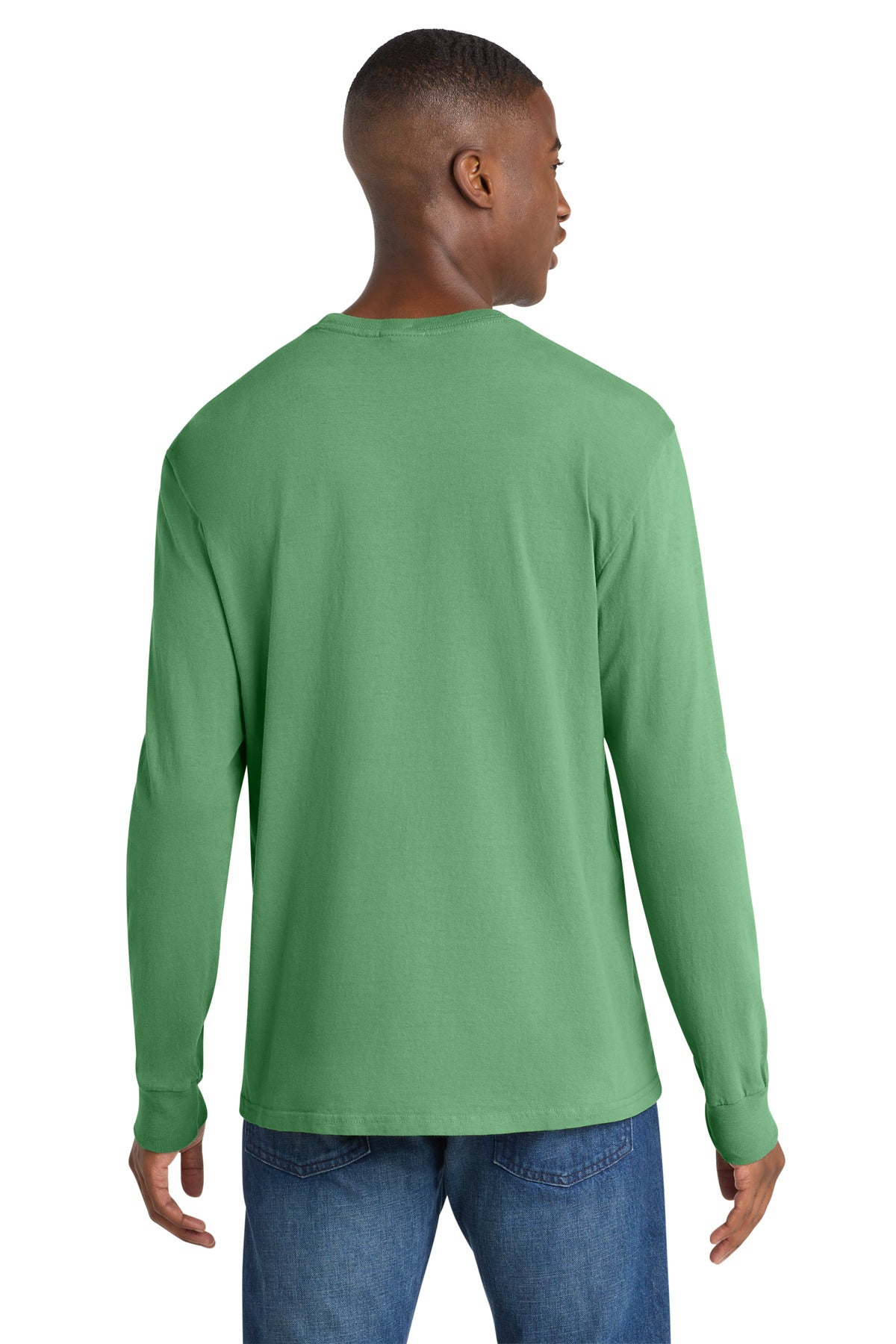 Port & Co Beach Wash Garment-Dyed Long Sleeve Tee PC099LS