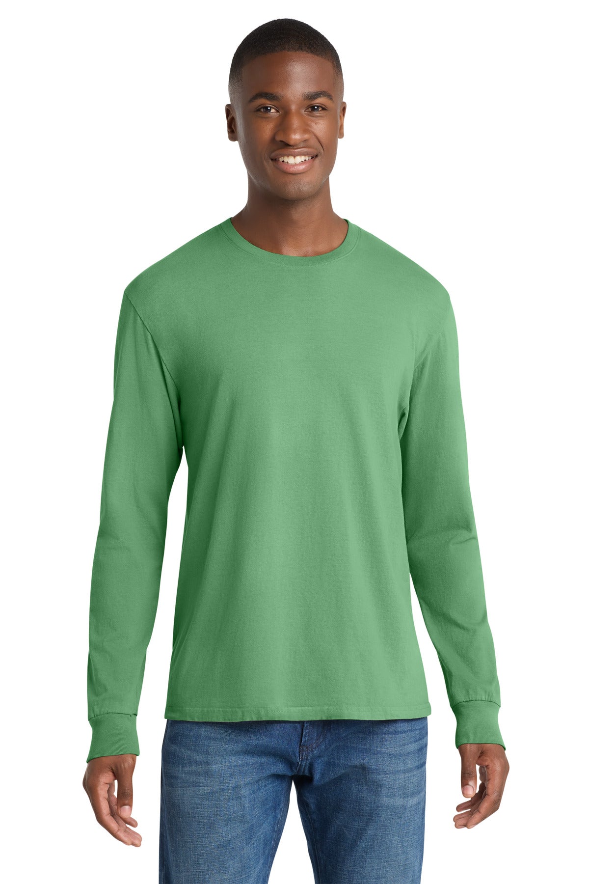 Port & Co Beach Wash Garment-Dyed Long Sleeve Tee PC099LS