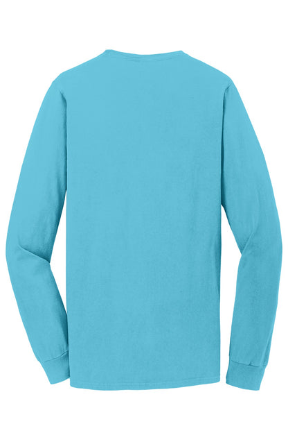 Port & Co Beach Wash Garment-Dyed Long Sleeve Tee PC099LS