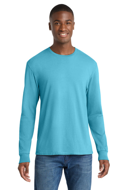 Port & Co Beach Wash Garment-Dyed Long Sleeve Tee PC099LS