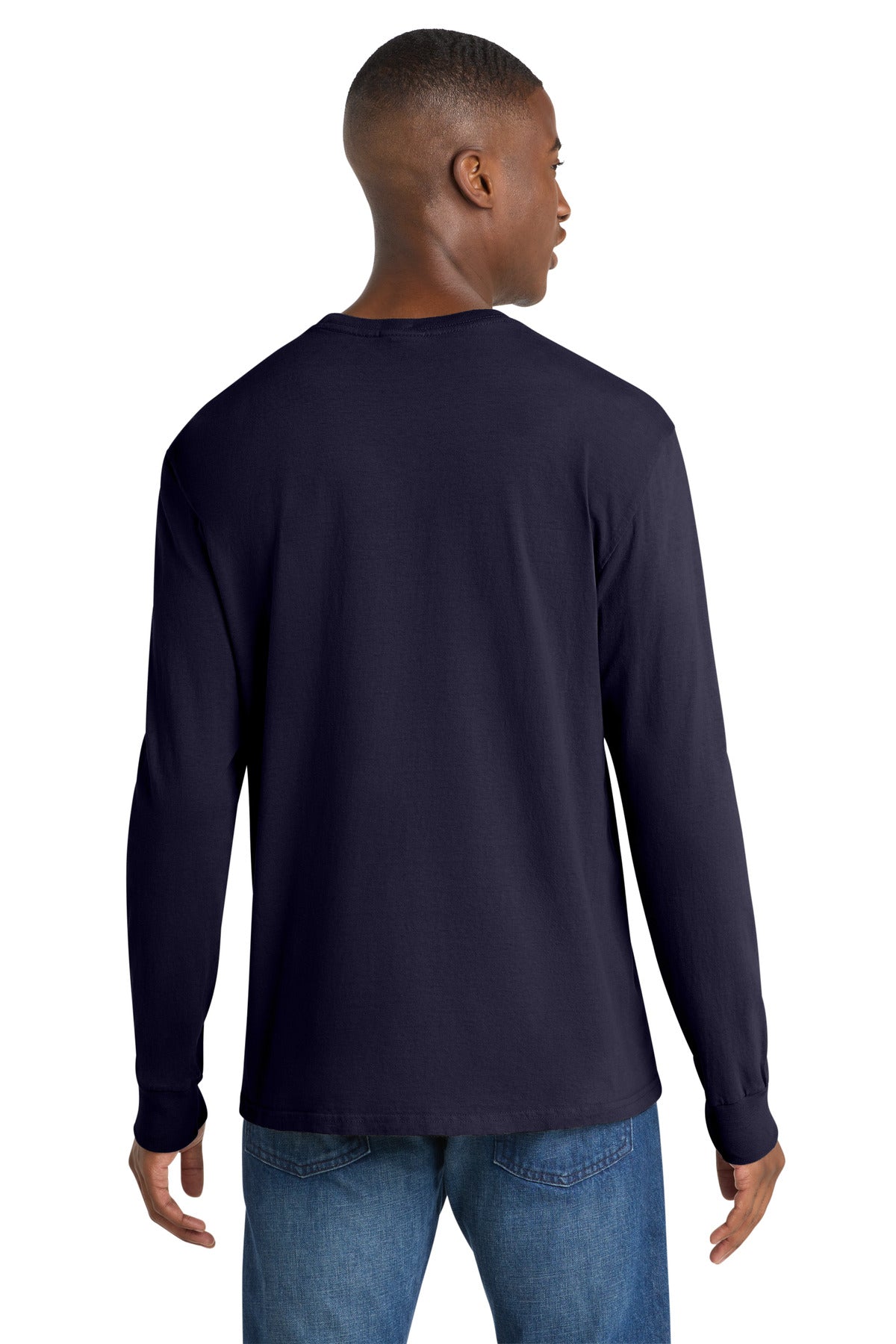 Port & Co Beach Wash Garment-Dyed Long Sleeve Tee PC099LS