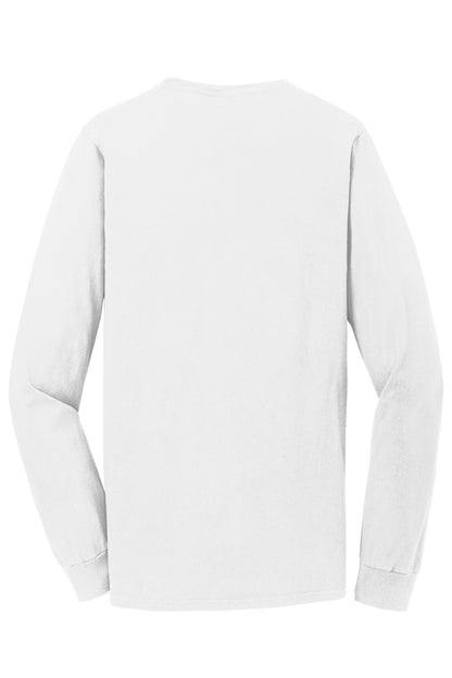 Port & Co Beach Wash Garment-Dyed Long Sleeve Tee PC099LS