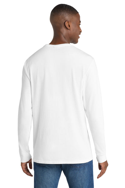Port & Co Beach Wash Garment-Dyed Long Sleeve Tee PC099LS