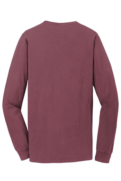 Port & Co Beach Wash Garment-Dyed Long Sleeve Tee PC099LS
