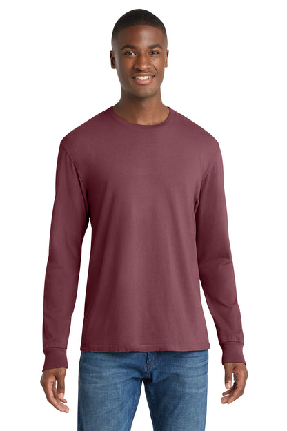Port & Co Beach Wash Garment-Dyed Long Sleeve Tee PC099LS