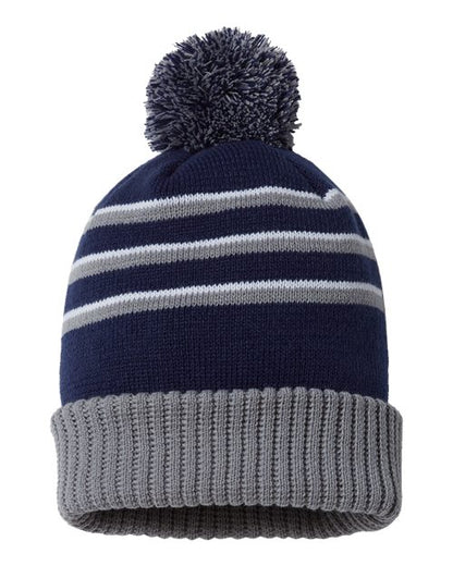 Pom Cuffed Beanie