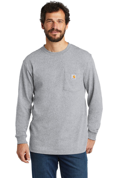 Carhartt  Workwear Pocket Long Sleeve T-Shirt. CTK126