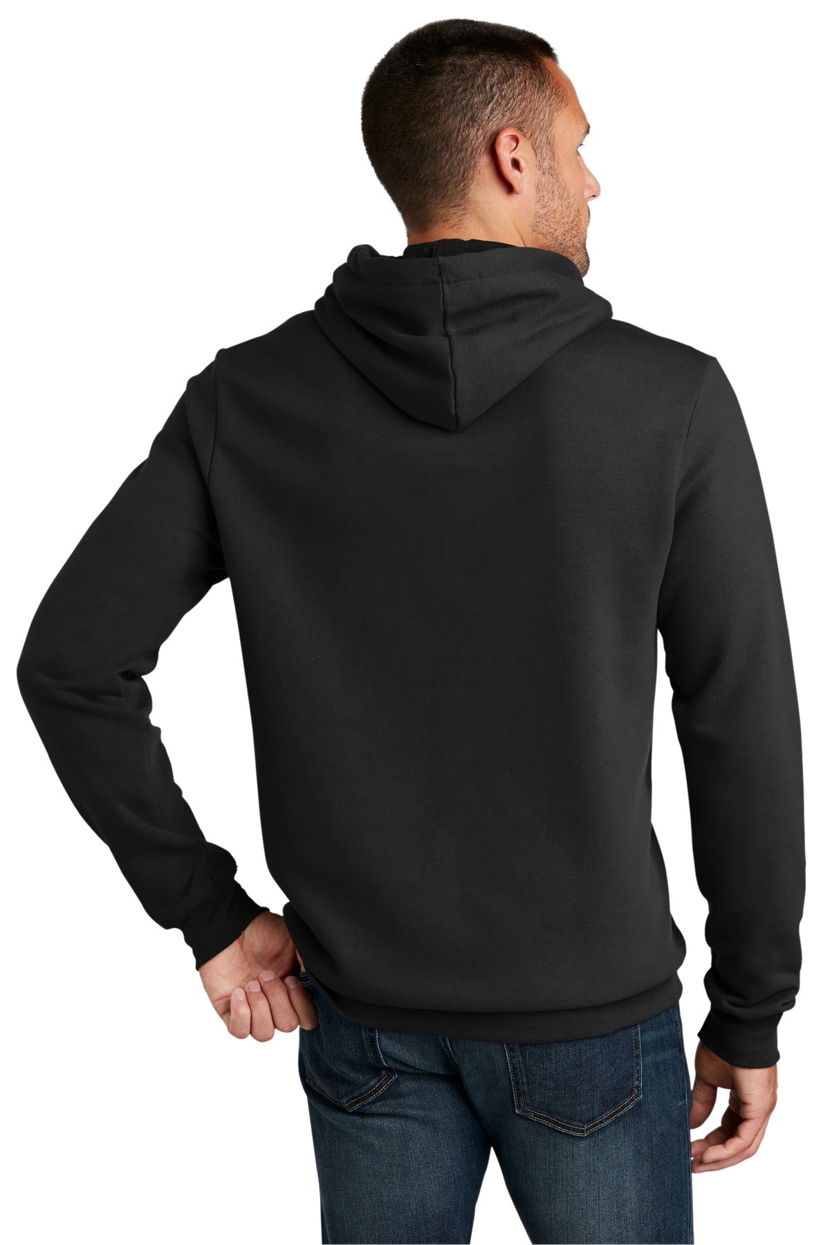 District The Concert Fleece Hoodie. DT810 (Embroidery)