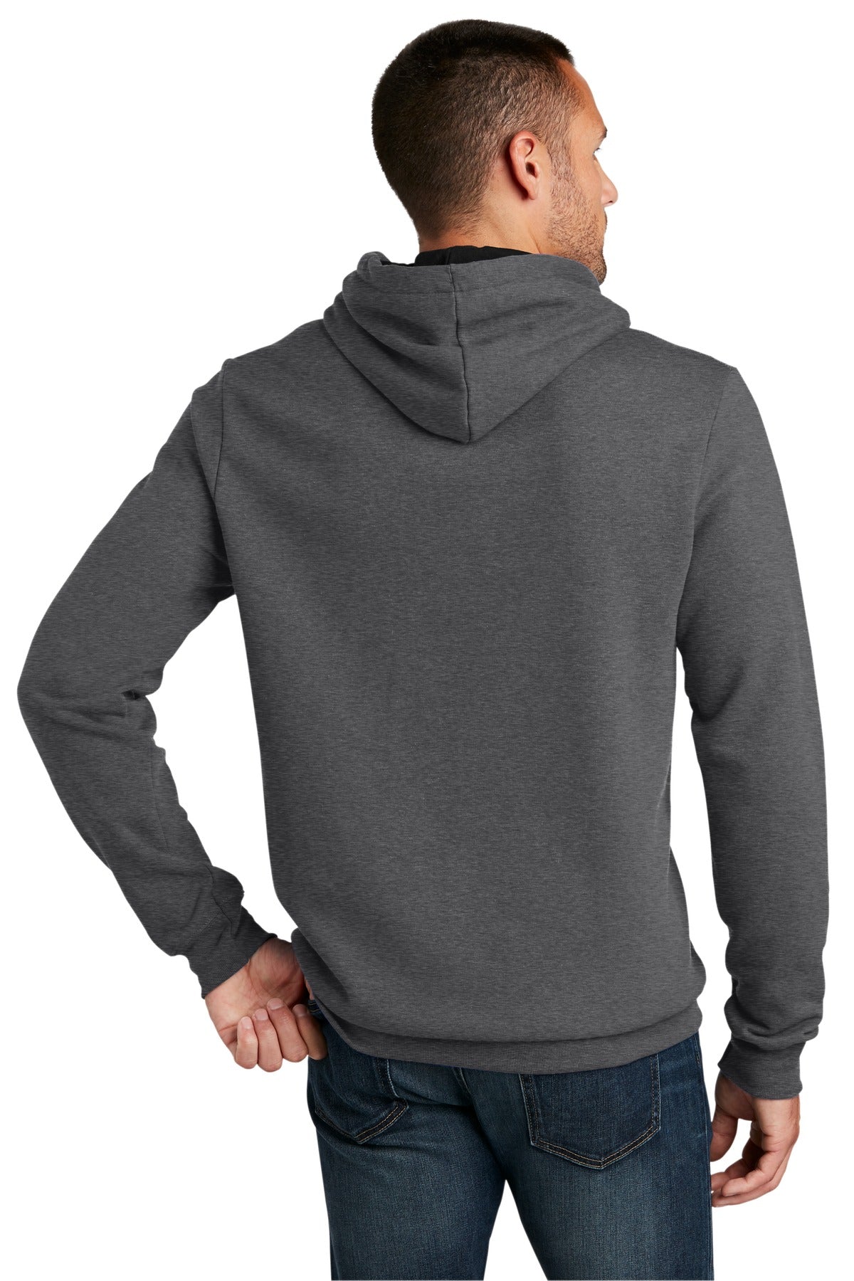 District The Concert Fleece Hoodie. DT810 (Embroidery)