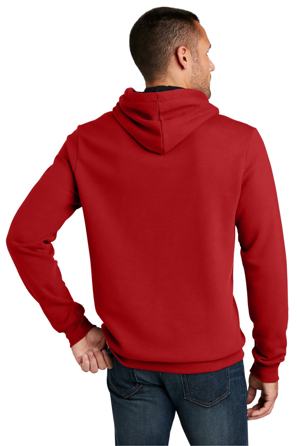 District The Concert Fleece Hoodie. DT810 (Embroidery)