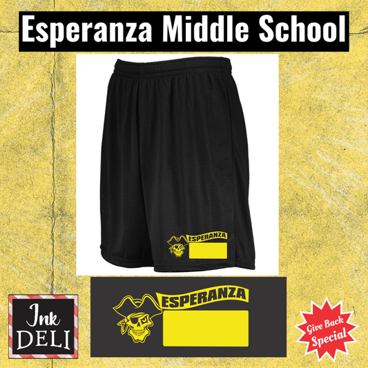 Esperanza Middle School PE Shorts