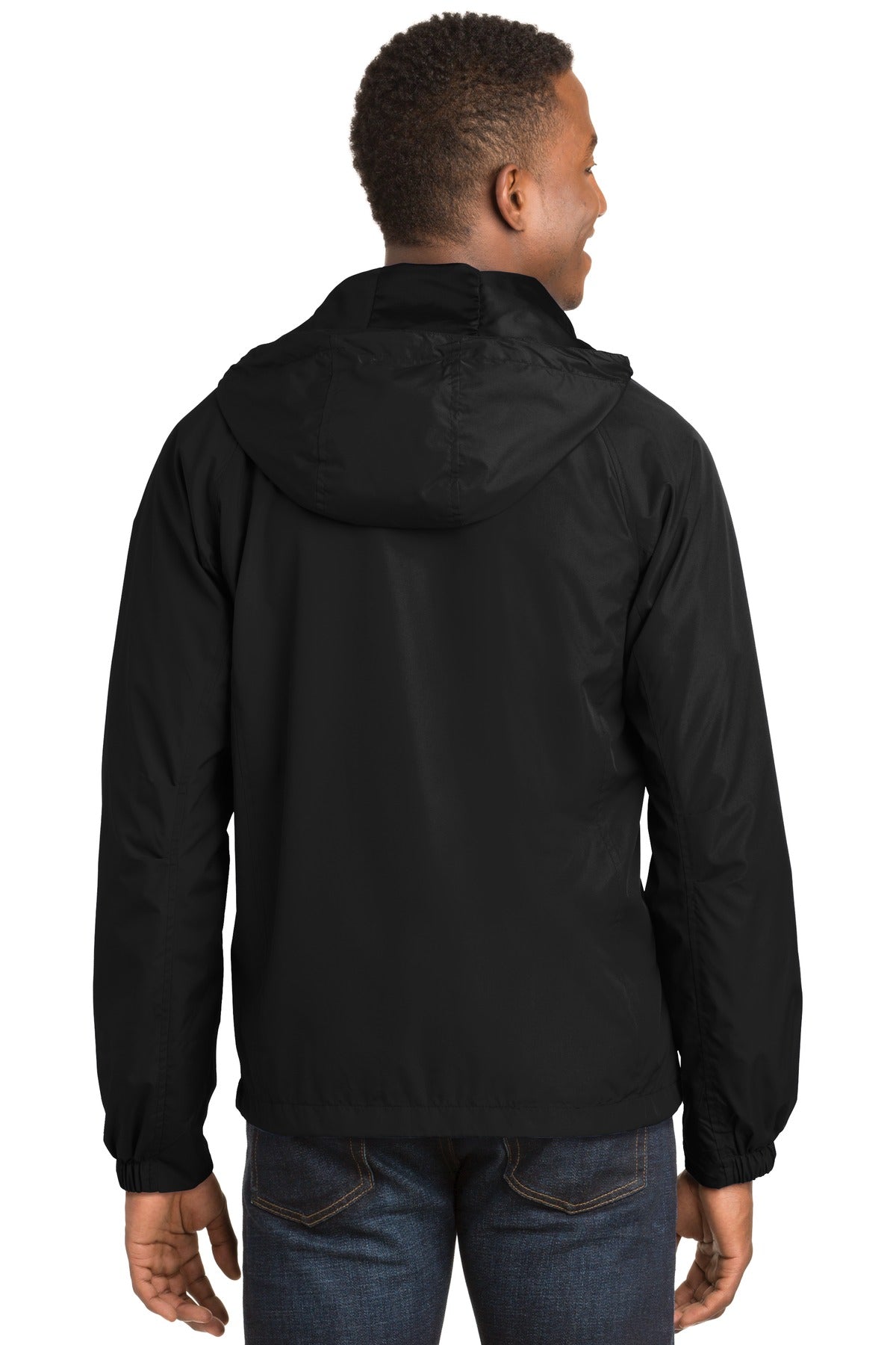 Sport-Tek Hooded Raglan Jacket. JST73 (Ink)