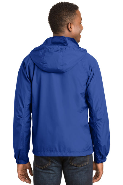 Sport-Tek Hooded Raglan Jacket. JST73 (Ink)