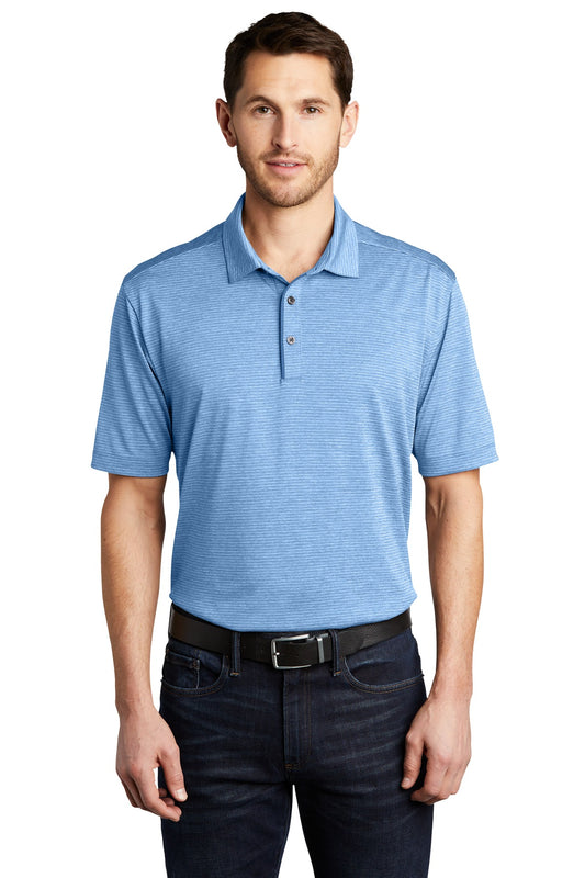 Port Authority Shadow Stripe Polo. K585