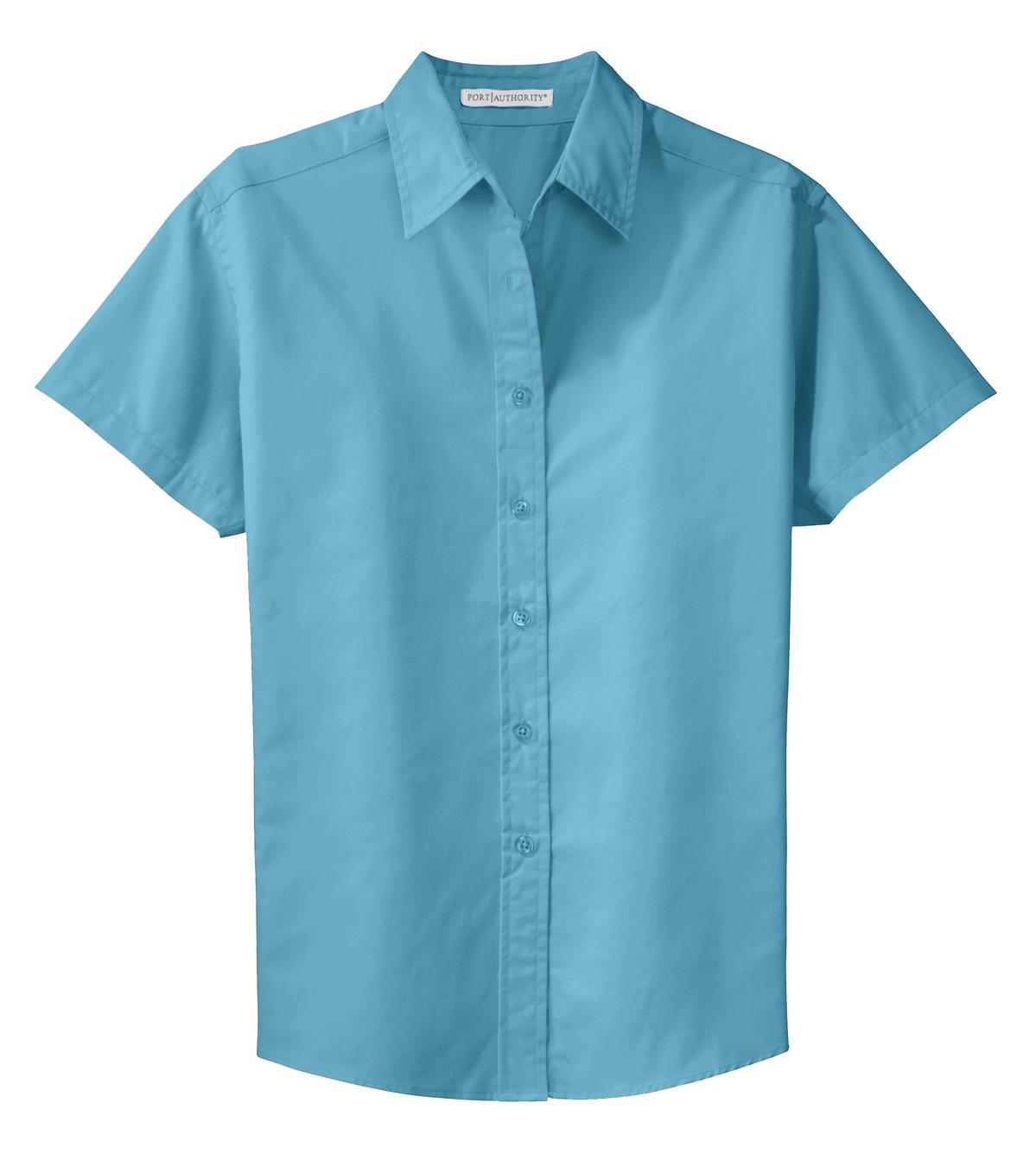 Port Authority® Ladies Short Sleeve Easy Care Shirt (Medium Colors) L508