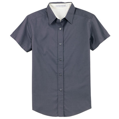 Port Authority® Ladies Short Sleeve Easy Care Shirt (Dark Colors) L508