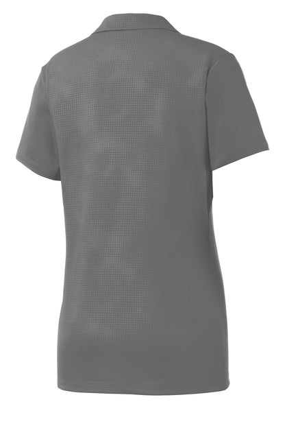 Sport-Tek Ladies Embossed PosiCharge Tough Polo. LST630 (Ink)