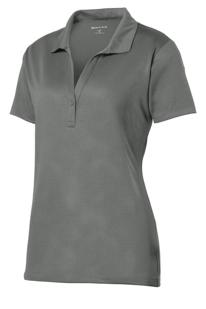 Sport-Tek Ladies Embossed PosiCharge Tough Polo. LST630 (Embroidery)