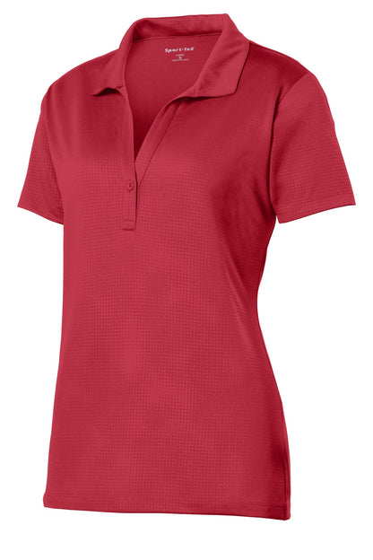 Sport-Tek Ladies Embossed PosiCharge Tough Polo. LST630 (Ink)