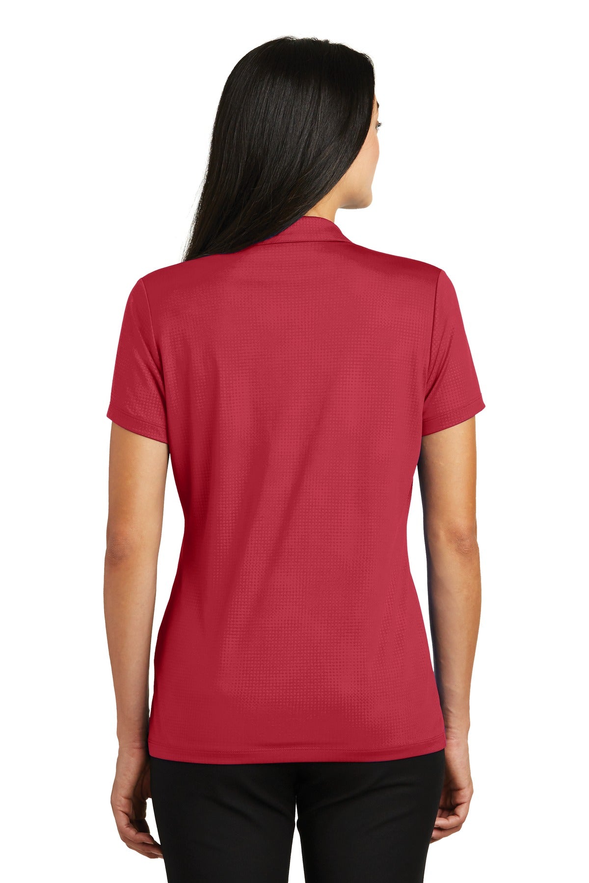 Sport-Tek Ladies Embossed PosiCharge Tough Polo. LST630 (Embroidery)