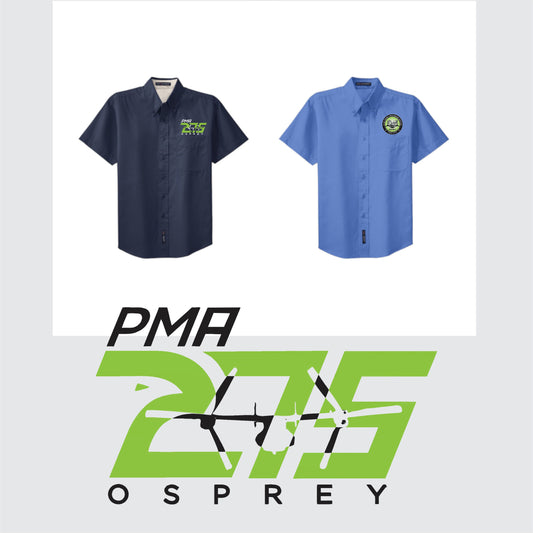 PMA 275 Short Sleeve Easy Care Dress Shirt (Unisex) [S508]