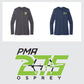 PMA 275 Stretch Button-Front Cardigan (Ladies) [LM1008]