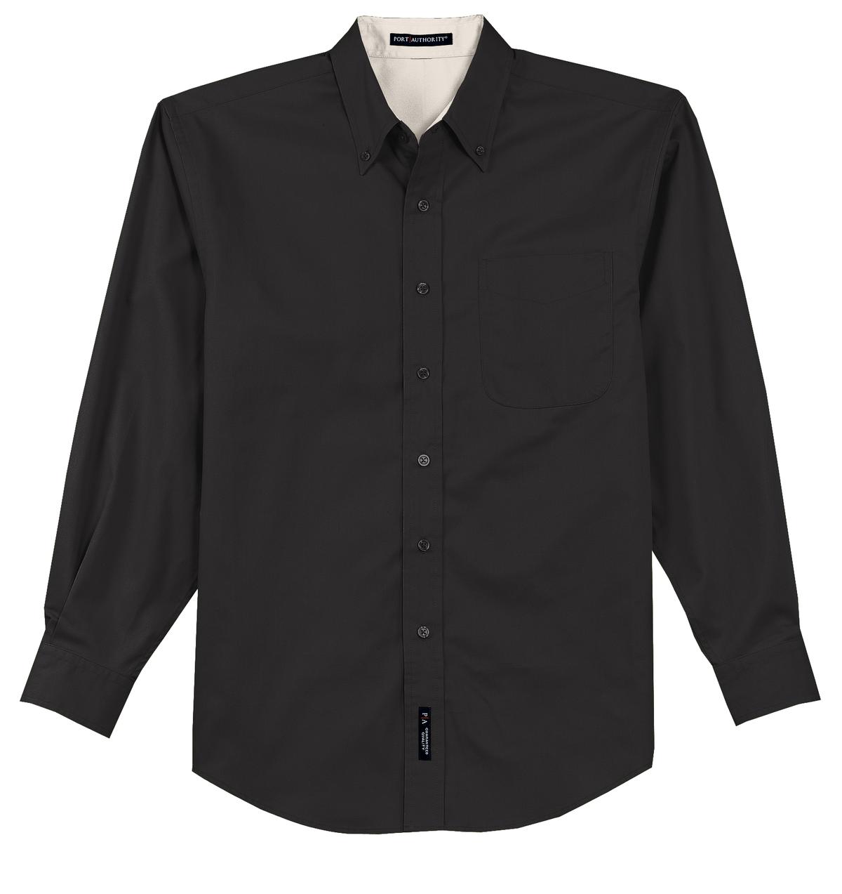[CUSTOM] Long Sleeve Dress Shirt (Unisex) (Dark Colors) [S608]