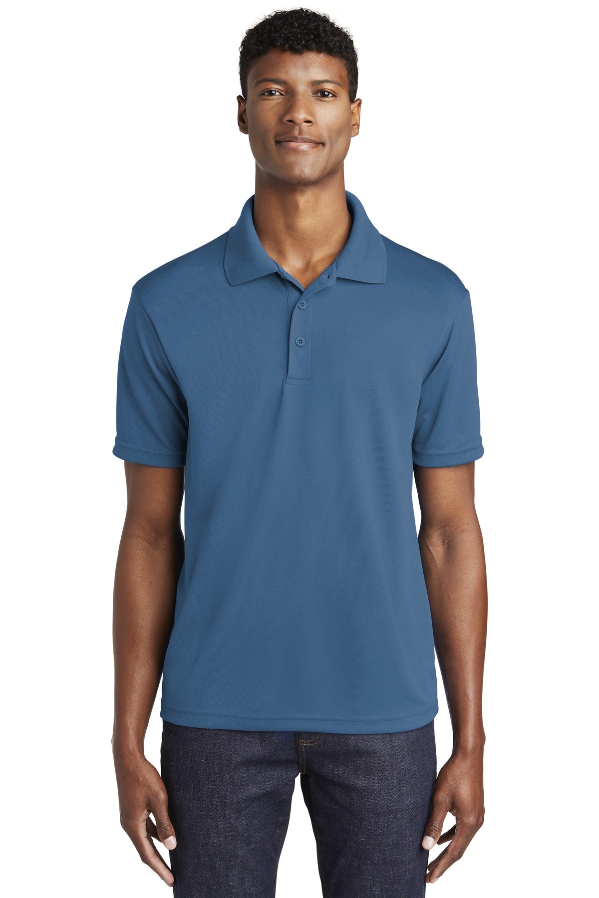 Sport-Tek PosiCharge RacerMesh Polo. (Light Colors) ST640 (Ink)